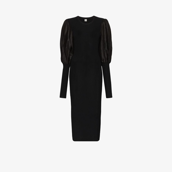 TOTEME puffy sleeve dress - Picture 7 of 7